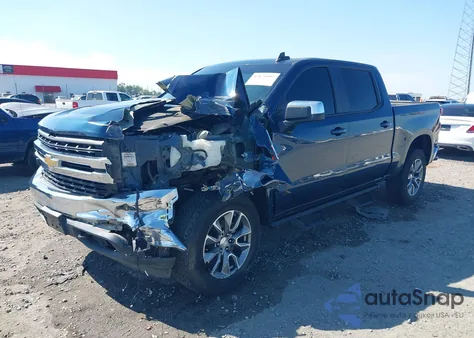 2019 Chevrolet Silverado 1500 Lt from USA, damaged, VIN 3GCUYDED2KG197636